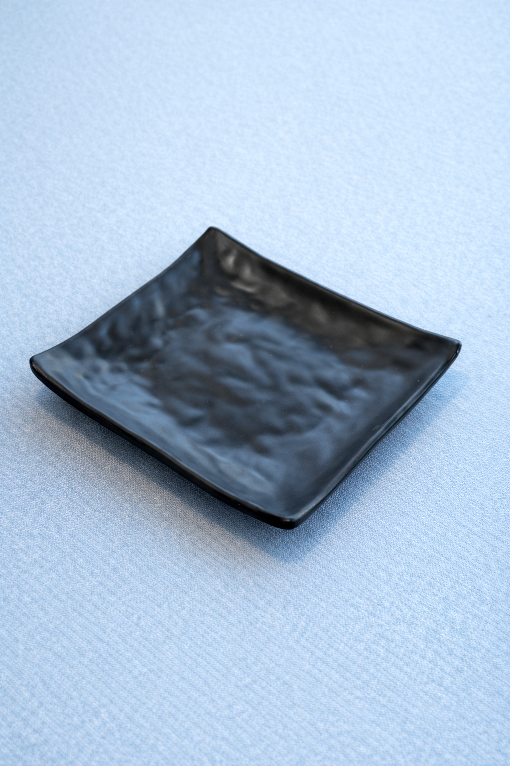 NOIR Texture Square Snack Plate