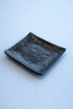 NOIR Texture Square Snack Plate