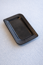NOIR Melamine Snack Plate