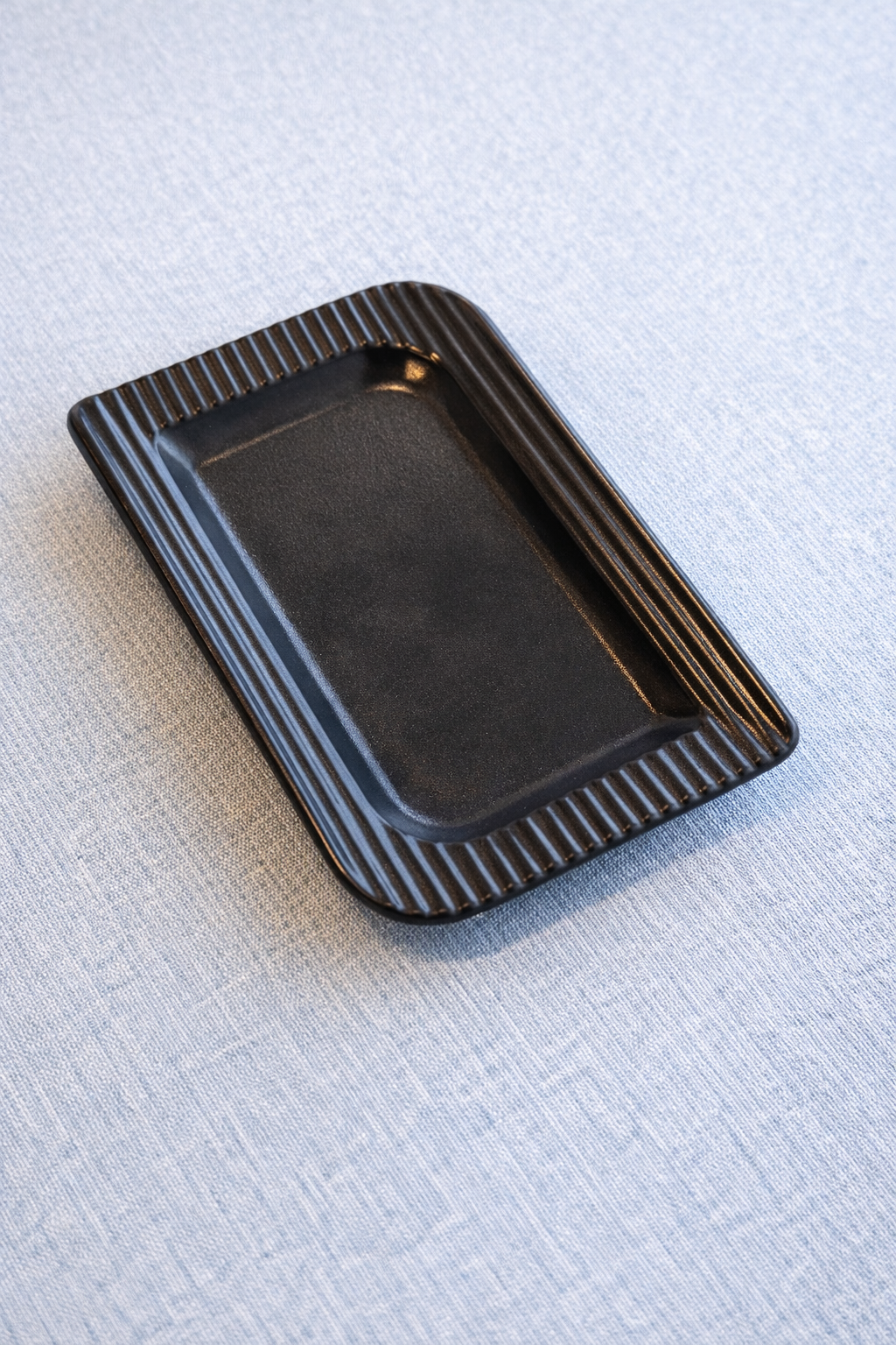 NOIR Melamine Snack Plate