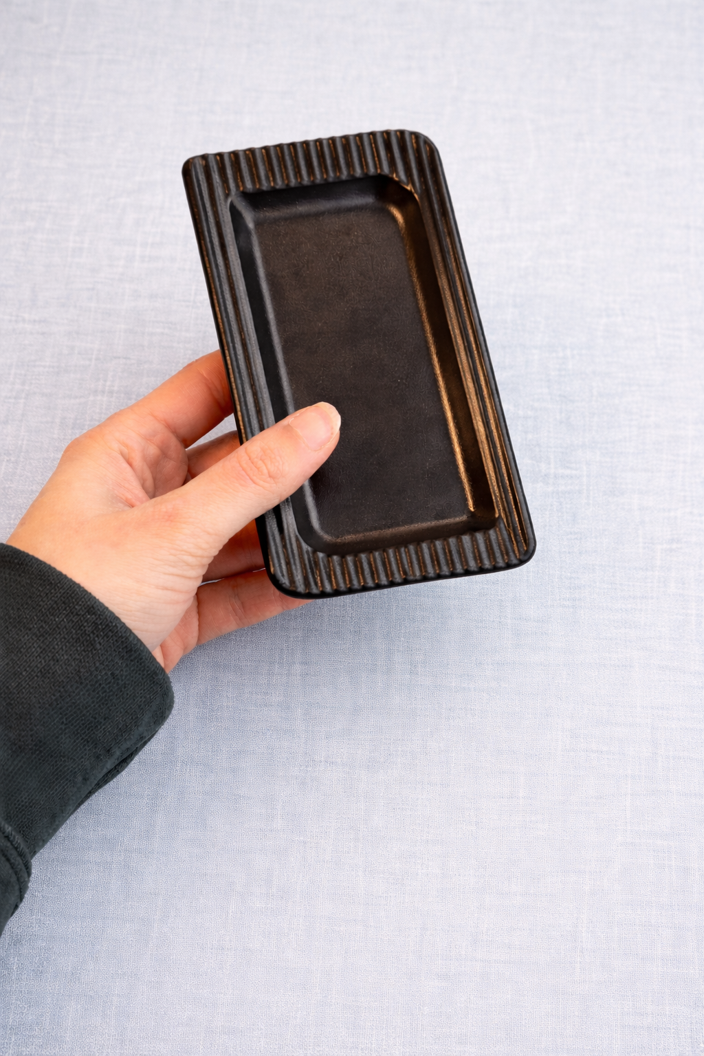 NOIR Melamine Snack Plate