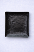 NOIR Texture Square Snack Plate