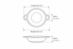 NOIR Melamine Tandoor Bowl