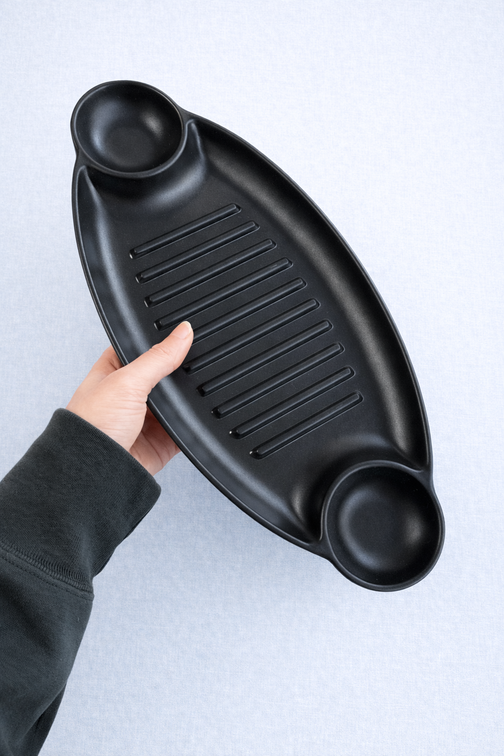 NOIR Melamine Serving Plate